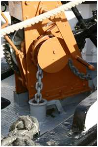 Ankerwinde (Dampfschlepper Claus D.)