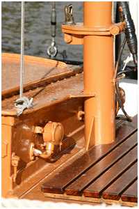 Mast (Dampfschlepper Claus D.)