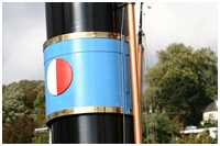 Schornstein (Dampfschlepper Claus D.)