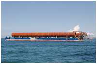 Schwerlastponton Stralsund