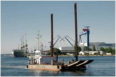 Arbeitsponton Rochen