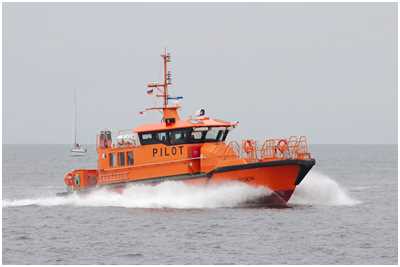 Lotsenboot Bergen