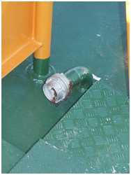 Details an Deck (Lotsenboot Schnatermann)