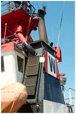 Schornstein (Schlepper Taucher O. Wulf 4 (1978))