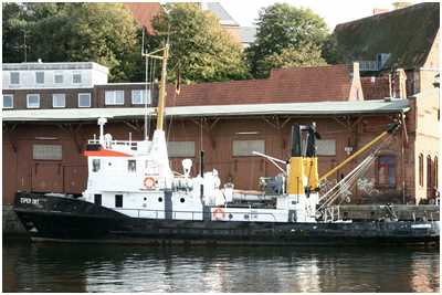 Seezeichenkontrollboot Esper Ort