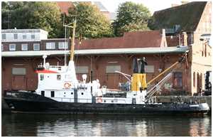Seezeichenkontrollboot Esper Ort