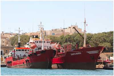 Entsorgungsschiff Spiro F