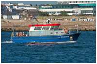 Binnenstreifenboot Stubnitz