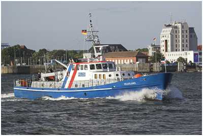 Küstenstreifenboot Helgoland