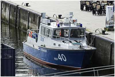 Polizeistreifenboot Sturmmöve