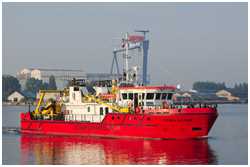 Ölfangschiff Strelasund