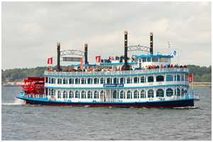 Heckraddampfer Louisiana Star