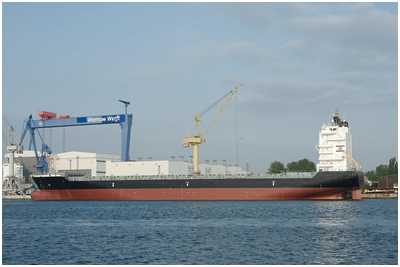 Containerschiff Cypria