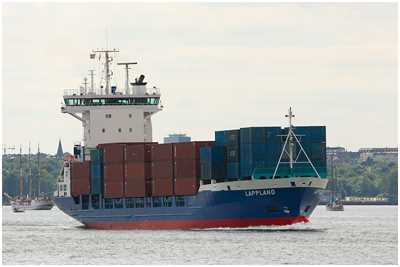 Containerschiff Lappland
