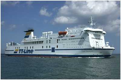 Ro-Pax-Fährschiff Tom Sawyer (Bild: Doris Kölbl)