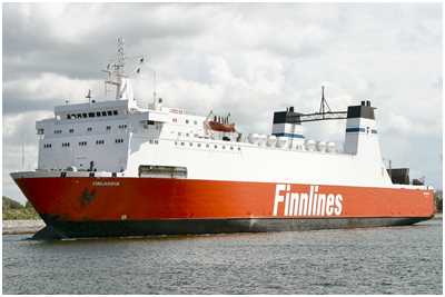 Ro-Ro-Frachtschiff Finlandia