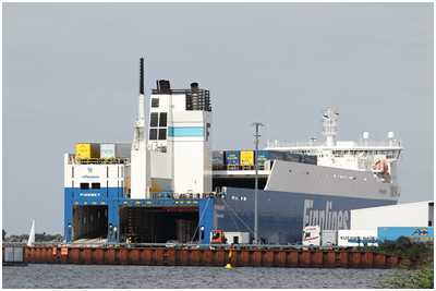 Ro-Ro-Frachtschiff Finnsky