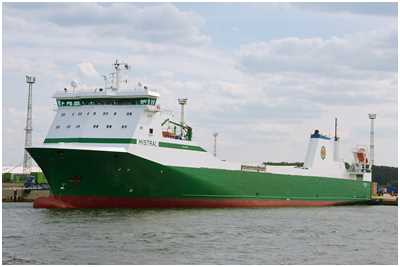 Ro-Ro-Frachtschiff Mistral