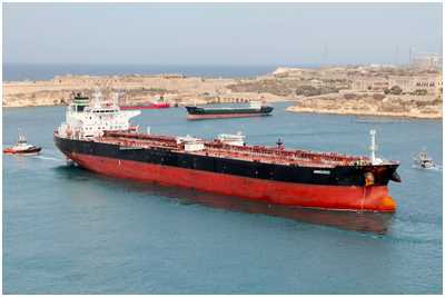 Rohöl-Tanker Mindoro