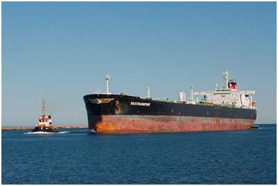 Rohöl-Tanker Seatransport