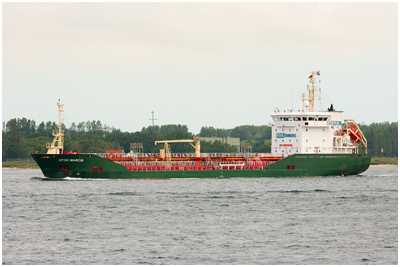 Öl-/Chemikalien-Tanker Stock Marcia