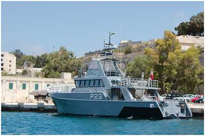 Hafenpatrouillenboot P23