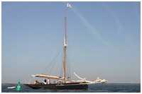 Victorianische Segelyacht Willow Wren