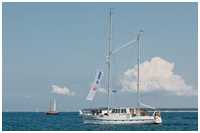 Spreizgaffelketsch Wappen von Ueckermünde