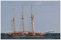 Dreimast-Gaffelschoner Amphitrite