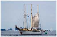 Dreimast-Gaffelschoner Sunthorice