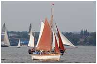 Gaffelkutter Helgoland