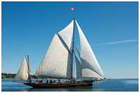 Victorianische Segelyacht Willow Wren