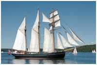 Dreimast-Bramsegelschoner Activ