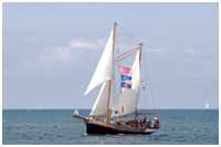 Schiffe mit Spreizgaffel