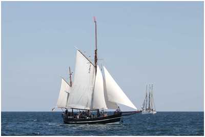 Gaffelketsch Albin Köbis