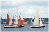 Weserkahn Franzius und TC 56 Princess of Tides