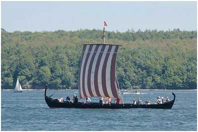 Wikinger Langschiff Sebbe Als