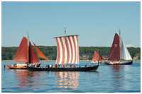 Wikinger Langschiff Sebbe Als