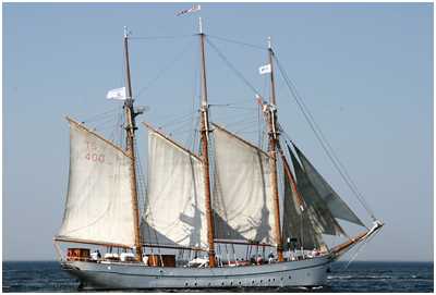 Dreimast-Gaffelschoner Anny