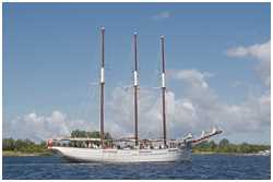 Dreimast-Gaffelschoner Pascual Flores