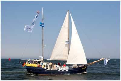 Stagsegelschoner Santa Mishell