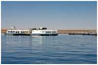 verschiedene Schiffe und Boote in Ägypten