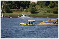 verschiedene Schiffe und Boote in Ägypten