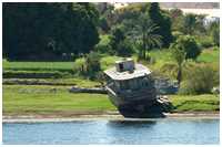 verschiedene Schiffe und Boote in Ägypten