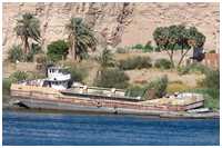 verschiedene Schiffe und Boote in Ägypten