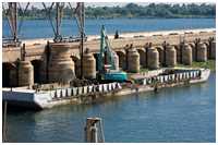 verschiedene Schiffe und Boote in Ägypten