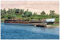 verschiedene Schiffe und Boote in Ägypten