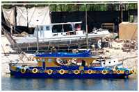 verschiedene Schiffe und Boote in Ägypten