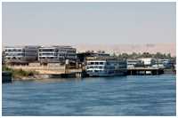 verschiedene Schiffe und Boote in Ägypten