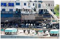 verschiedene Schiffe und Boote in Ägypten